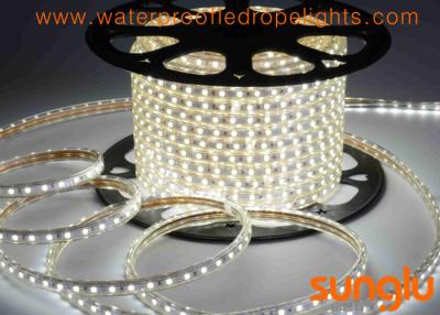 China Epistar Chip Cool White LED Rope Lights , Anti UV PVC Submersible LED Rope Lights for sale