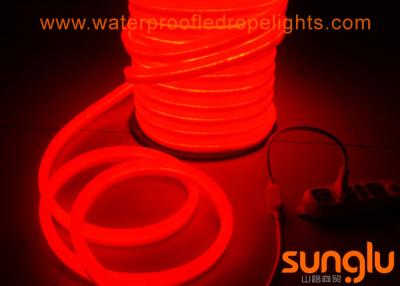 China Red 5050 60 LED / M 12v Waterproof LED Light Strips PVC Body Material For Swimming Pool for sale