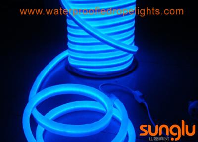 China AC 110V 14W Blue 60D LED NEON Rope Light SMD 5050 For Walkways / Decks for sale