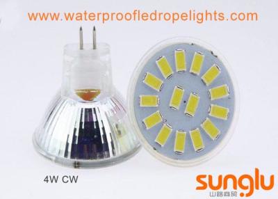 China SMD 4W Warm White LED Spotlights , MR11 AC220V Halogen Spotlight Bulbs For Home for sale