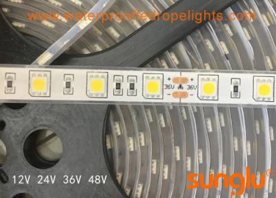 China DC36V 5050 60D LED Tunnel Lights / AC 36V 14MM Waterproof Shipbuilding Light for sale