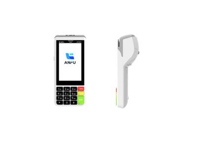 中国 BT wireless POS terminal scan 1D 2D QR barcode scanner with NFC and 58mm printer all in one 販売のため