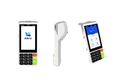 中国 ANFU EMV certified Android Mobile Smart Payment POS 4g Handheld Swiping card payment POS Terminals With NFC Reader 販売のため
