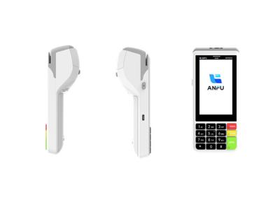 China ANFU Android System Machine Scanner Touch Screen Mobile Handheld Pos Terminal with Printer for sale