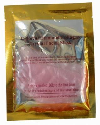 China Diamond Anti Aging Facial Mask / Collagen Crystal Face Mask Pantethine Beta-Glucan SM-036 for sale