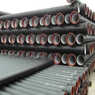 China EN985 K9 Ductile Iron Pipe Seamless Round Zinc Bitumen Painting for sale
