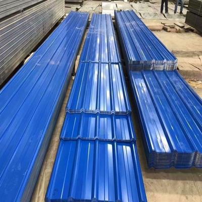 China 1000mm PPGI Farbe, die umhüllt ist, Blech den vorgestrichenen galvanisierten Stahl, der für Bau gerunzelt wird zu verkaufen