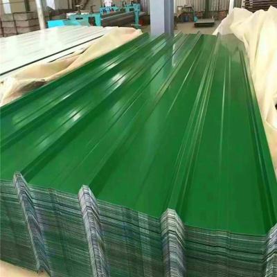 China Deckungs-Blatt-Farbe Painted des Baumaterial-PPGI galvanisierte gewölbte Überdachungsblätter zu verkaufen