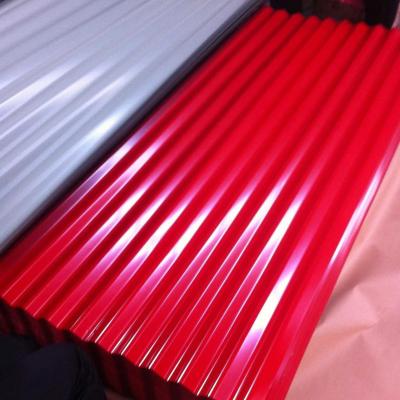 China 3mm Thick PPGI Roofing Sheet Galvanized Corrugated Passivation Treatment for sale