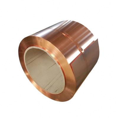 China Ultrathin Flat Copper Strip Coil for sale