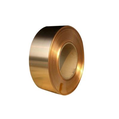 China 99.5% Cu C194 Copper Strip Coil 6mm - 1500mm Width For Frame Materials for sale