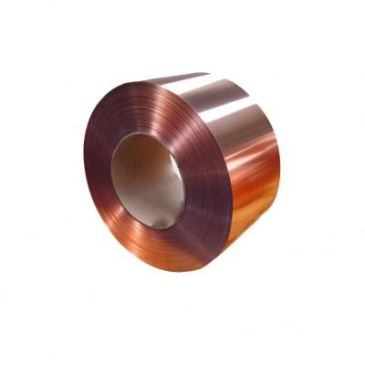 China Customized Copper Strip Coil C17200 QBe2 Beryllium Foil for Decorative for sale