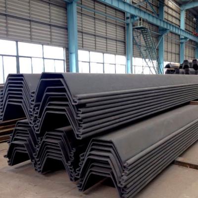 China Q235 Q345 Q345b Structural Steel Profiles Type U Hot Rolled Sy295 Steel Sheet Piles for sale