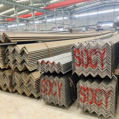 China 100x100x5 Hot Dipped Galvanized Angle Bar Slotted Perforated Hot Rolled Angle Iron for sale