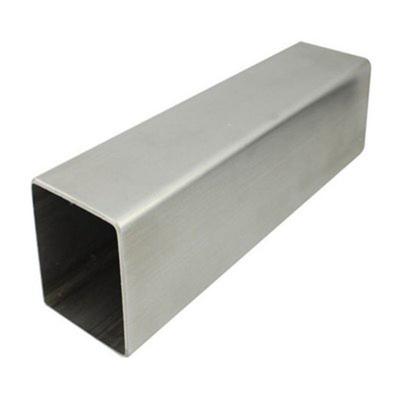 China 201 201B 201H Weldable Steel Square Tube 1.5mm Stainless Steel Rectangular Pipe for sale