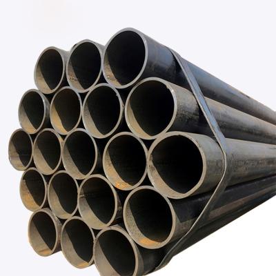 China Welded Round Black Mild Steel Pipe DIN 1.0425 cold drawn seamless carbon steel tube for sale