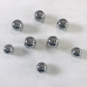 China Heat Treated Precision Ball Bearing SUJ2 Large Solid Steel Balls G60 G100 82.5mm for sale