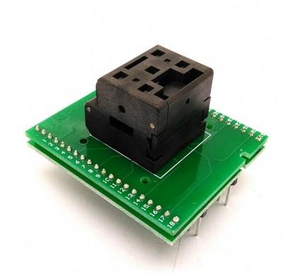 China Test socket 0.5mm QFN36 Burn-in Socket programmer adapter QFN36 test socket for sale