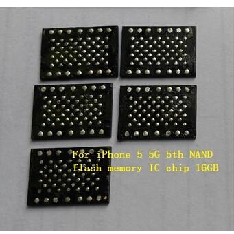 China iPhone5 nand flash chip 16GB,iPhone5 hdd memory chip 100% tested well for using, unlocked serial number for sale