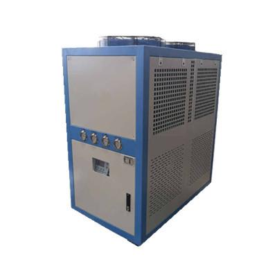 China Máquina del refrigerador de agua 5HP para el tipo refrescado aire de la carne de vaca del pollo de los pescados en venta