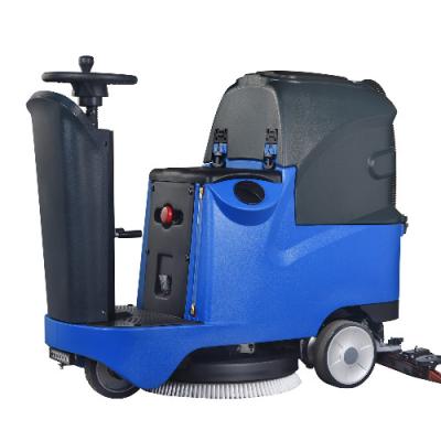 China ET-56\Hospital/Factory/Warehouse/Supermarket Hand-push Walk Behind Semi-automatic Scrubber for sale