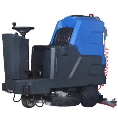 China ET-86\Small Recharged Ride On Compact Floor Scrubber Machine For Medium Area Cleaning Te koop