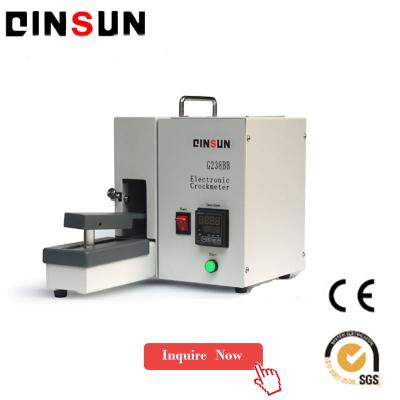 China Electronic Crockmeter Rubbing Fastness Tester and  colour fastness Tester for cotton for sale