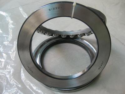 China Japan Ball Thrust Bearing 51126 Thrust Ball Bearing Brass Cage Steel Retainer for sale