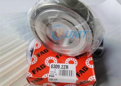 China FAG Parallel Bore Deep Groove Ball Bearing 6309-2ZR Steel Cage Material for sale