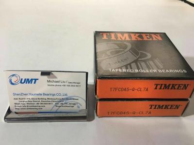 China TIMKEN Taper Roller Bearing T7FC045-Q-CL7A 55 * 115 * 34mm For Drying Machine for sale