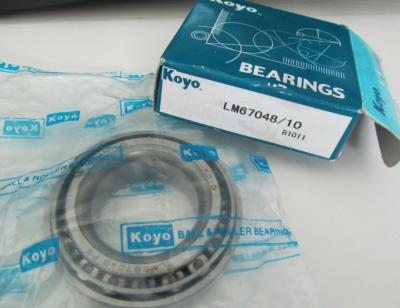 China Open Steel Cage KOYO Taper Roller Bearing Single Row Bearings LM67048/10 TIMKEN for sale