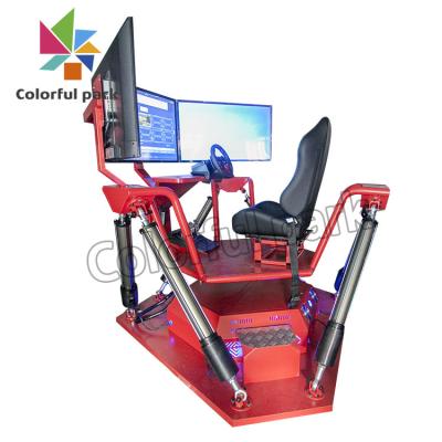China Customized Yes Coin Operated Games 3D/4D Car Driving Simulator 9D VR Machines for sale