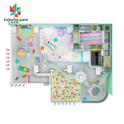 China Customizable Children's Soft Play Playground Perfect for Indoor/Outdoor Fun and Games for sale