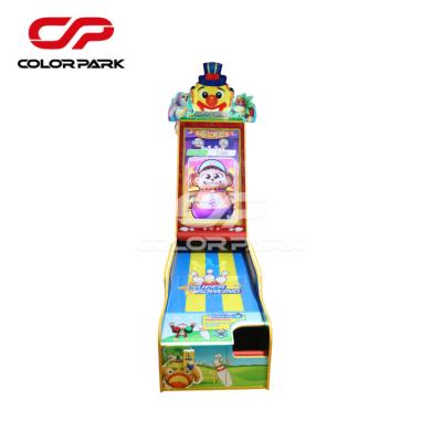 China Coin-Operated Lottery Game Machine for Colorful Park Single Track Small Bowling Fun for sale
