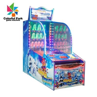 China EU Plug Colorful Park Coin Operated Redemption Clown Game Machine for Redemption Game for sale