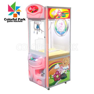 China 1/2/3 asientos Mini máquina de garras de grúa de arrastramiento con aceptador de facturas colorido atracción del parque en venta