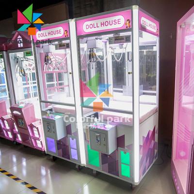 China Colorful Park Plush Toys for Coin Game Vending Machine and Amusement Game Center for sale