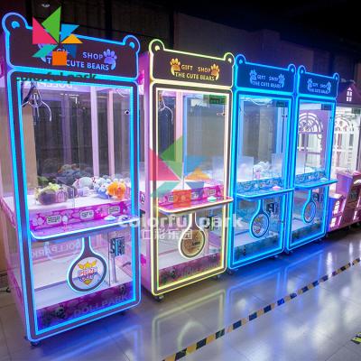 China Colorful Park Arcade Games Machines Customized Design and Toy Crane Claw Machine for sale