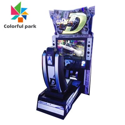 China Coin Operated Smart Card Reader Initial D8 Driving Simulator Arcade Racing Game Machine for sale