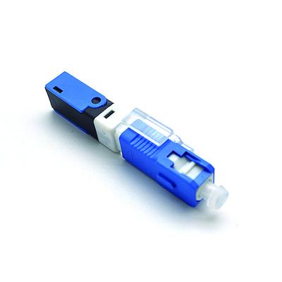 China Single Mode 52mm SC UPC Ftth Fiber Optic Quick Connector for sale