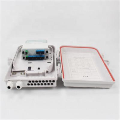 China CE Approved 1x16 FTTH Fiber Optic Distribution Box for sale