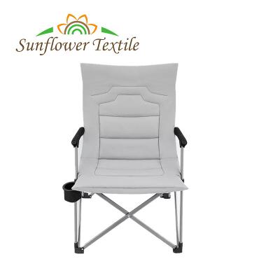 China 59 X 42 X 95cm Folding Heated Chair Graphene Heated Gray Fishing Reclining Chair for sale