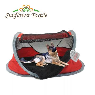 China 90x60x42cm Foldable Dog Bed Camping 600D PVC Oxford Portable Pets Dogs For Indoor for sale