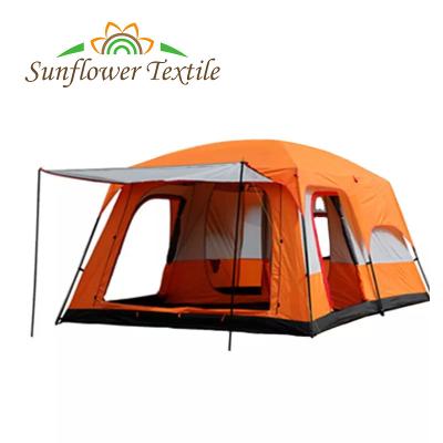 China 430x305cm Waterproof Camping Tent Two Bedrooms One Living Room 6 People Tent for sale