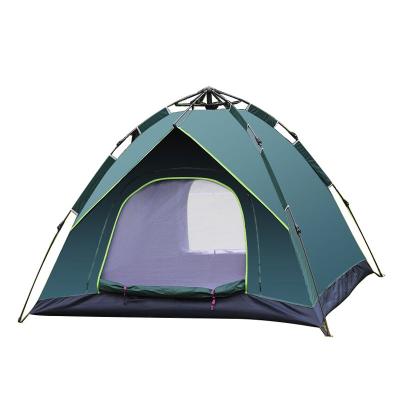 China 200x200x145cm Automatic Outdoor Waterproof Tents 1500-2000 Mm 190 Silver Cloth for sale