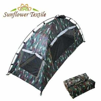 China 200x80x86cm 210D Oxford Waterproof Camping Tent Duck Waterproof for sale