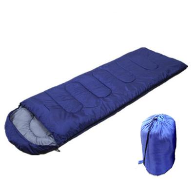 China 170T Polyester Foldable Sleeping Bed 210cm 75cm Emergency Camping Thermal Sleeping Bag for sale