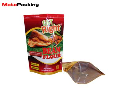 China Retort Foil Food Pouches Zipper Bag For Tuna Sardines / Spaghetti Bolognese for sale