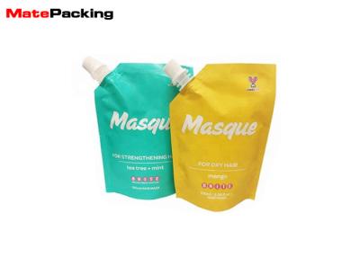 China Liquid Juice Packaging Foil Food Pouches Standing Up With Spout Customized Printing for sale