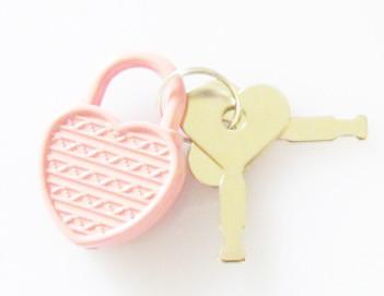 China Heart Shaped Small diary Lock for Stationery for sale